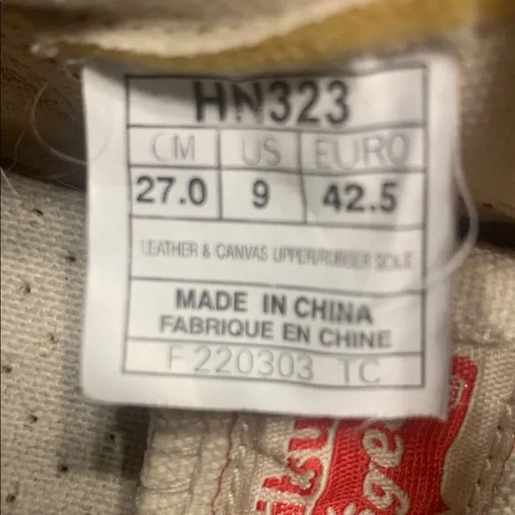 Asics White and Red Sneakers - Picture 3 of 3